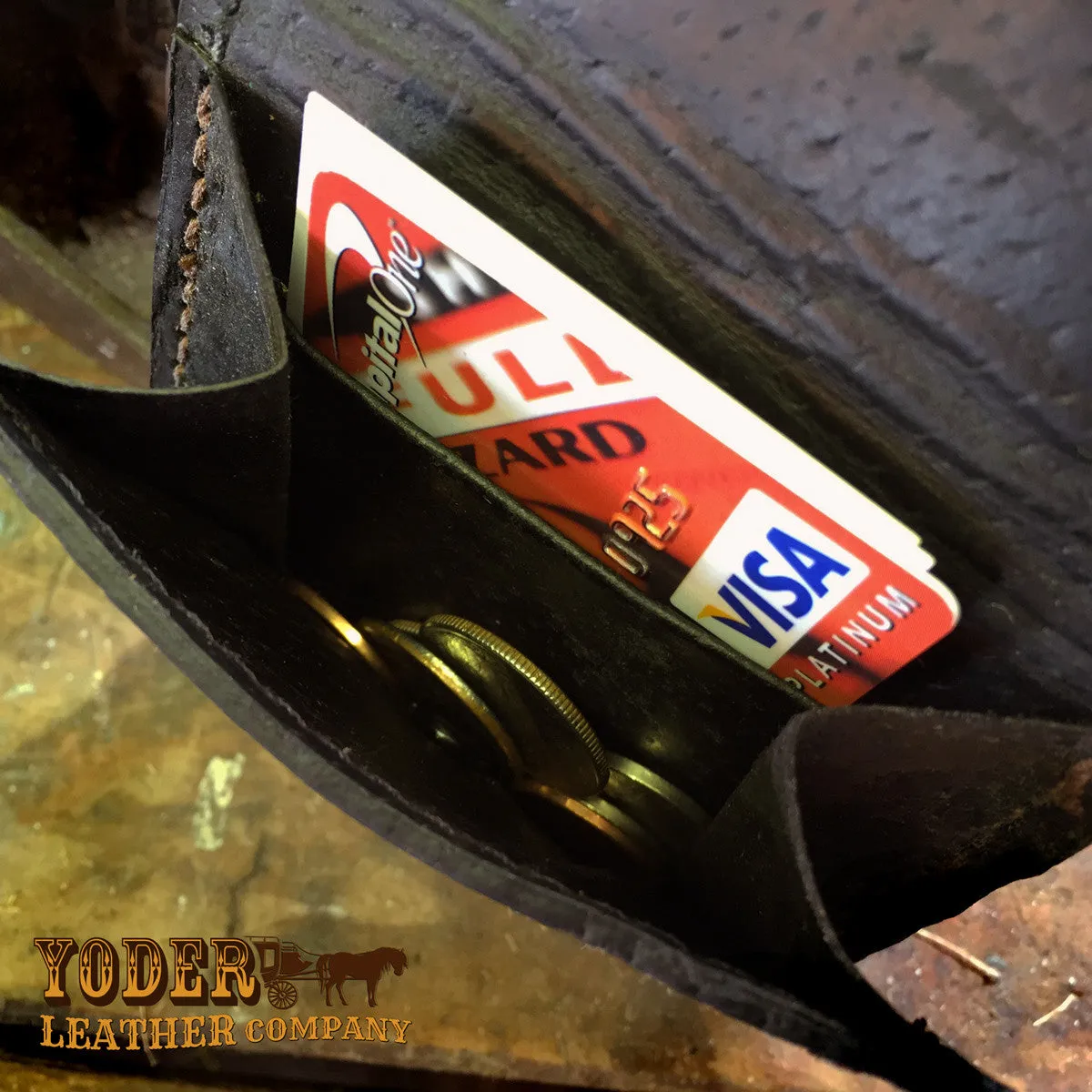 Shark Brown Cab Wallet
