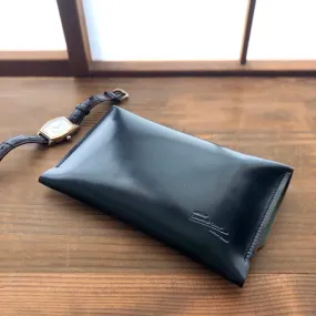 Shell Bag / Clutch (Small)【Horween】シェルコードバンのクラッチ (Sサイズ)