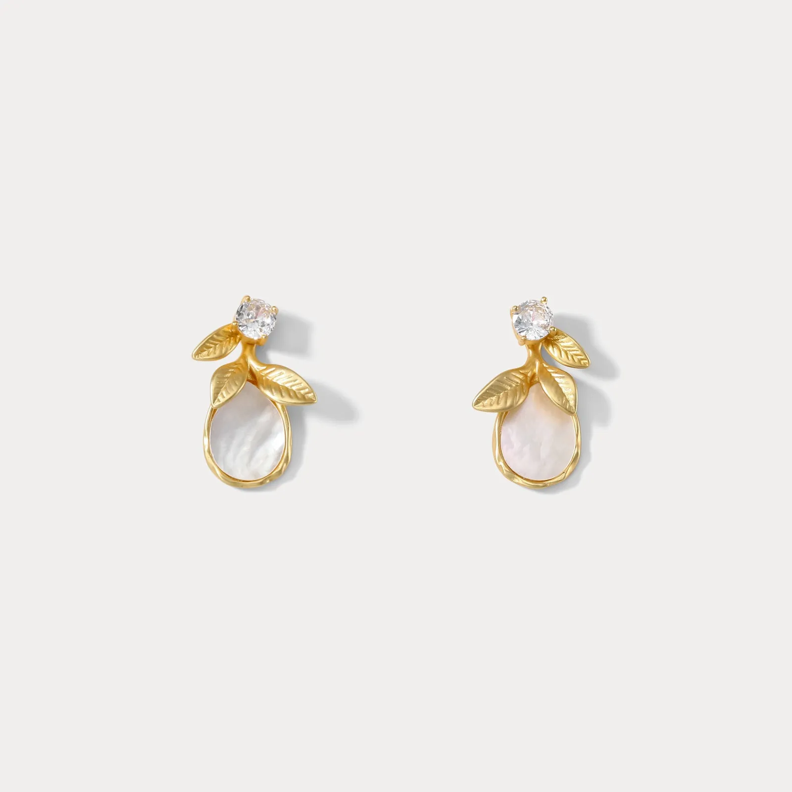 Shell Stud Earrings