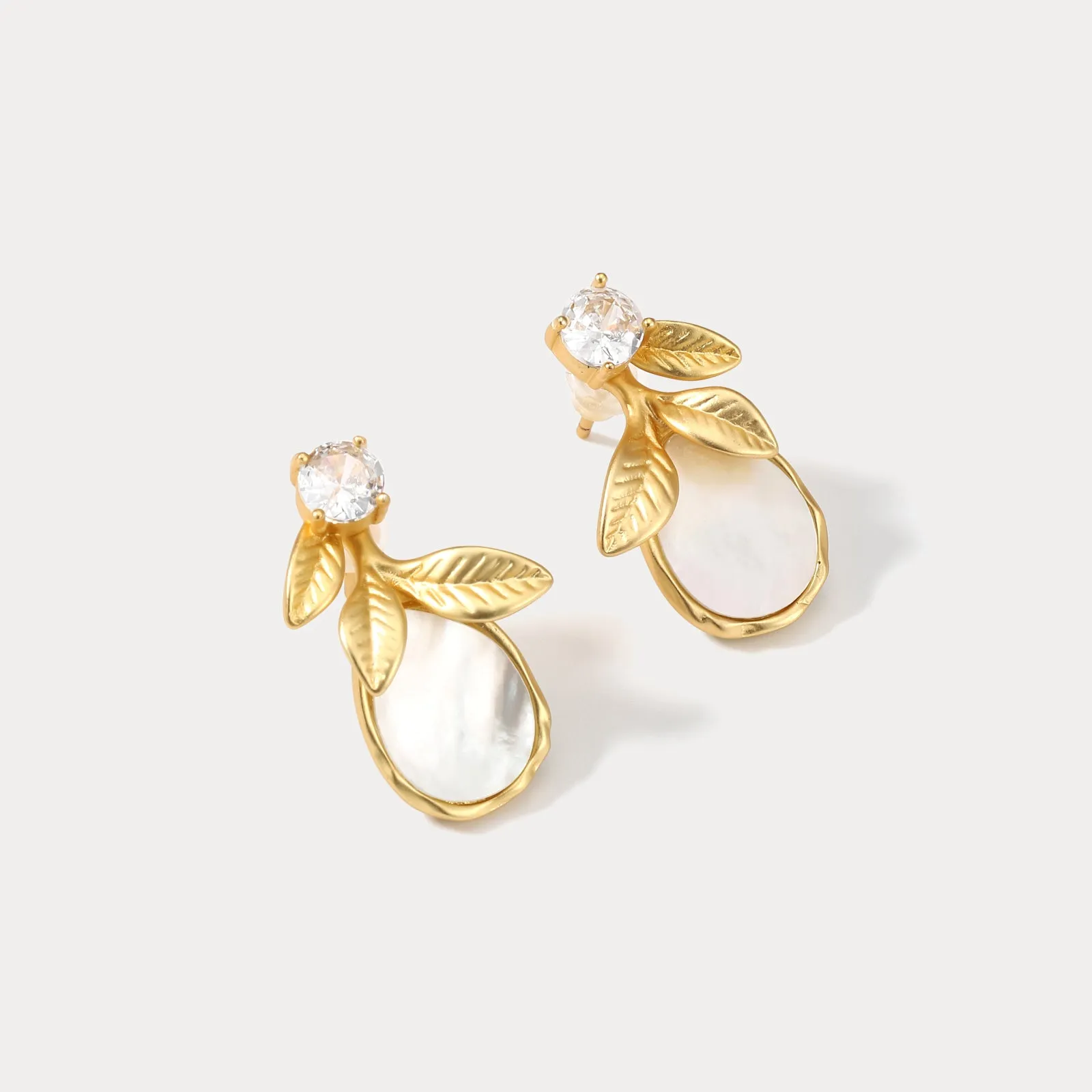 Shell Stud Earrings