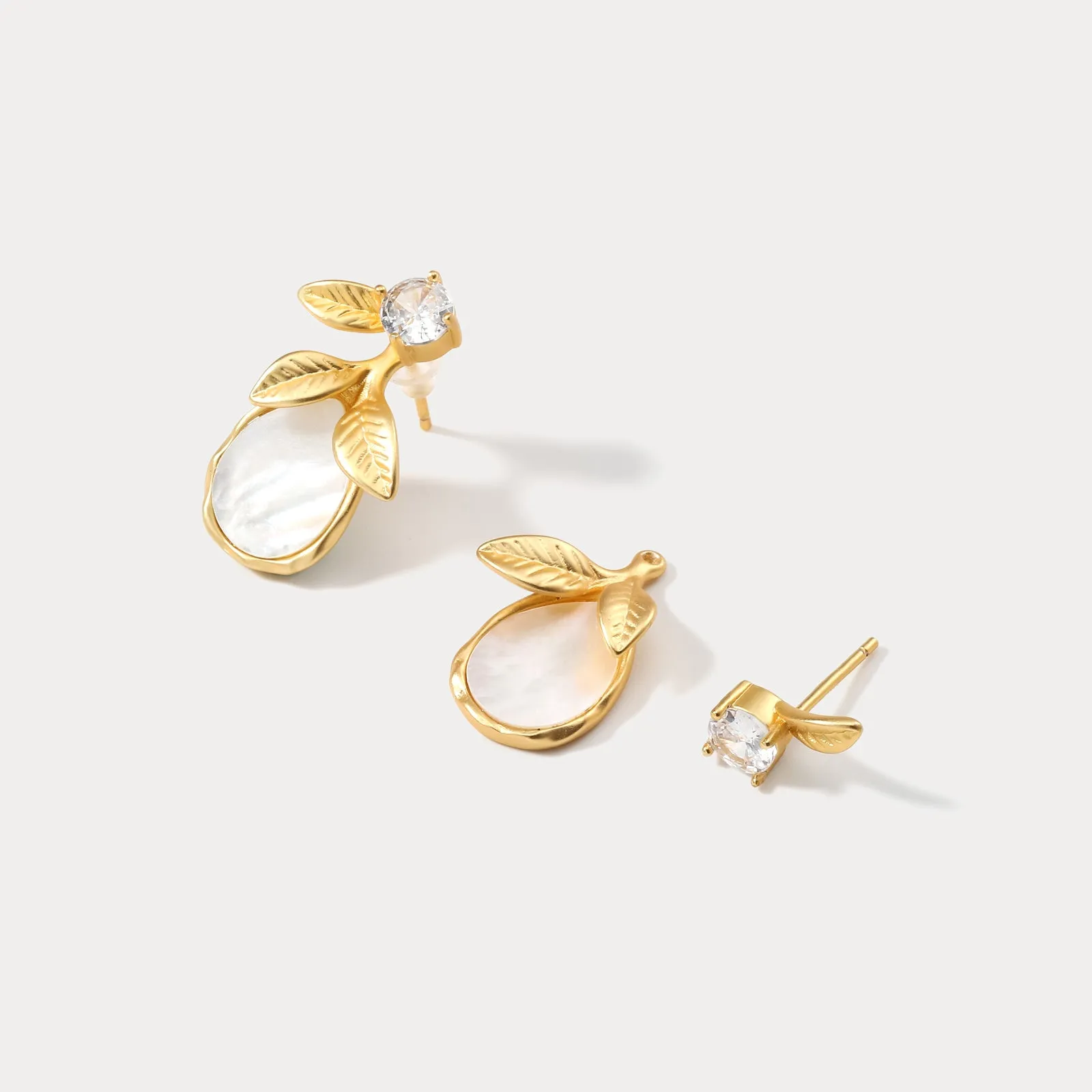 Shell Stud Earrings