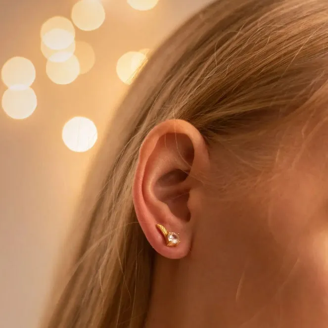 Shell Stud Earrings