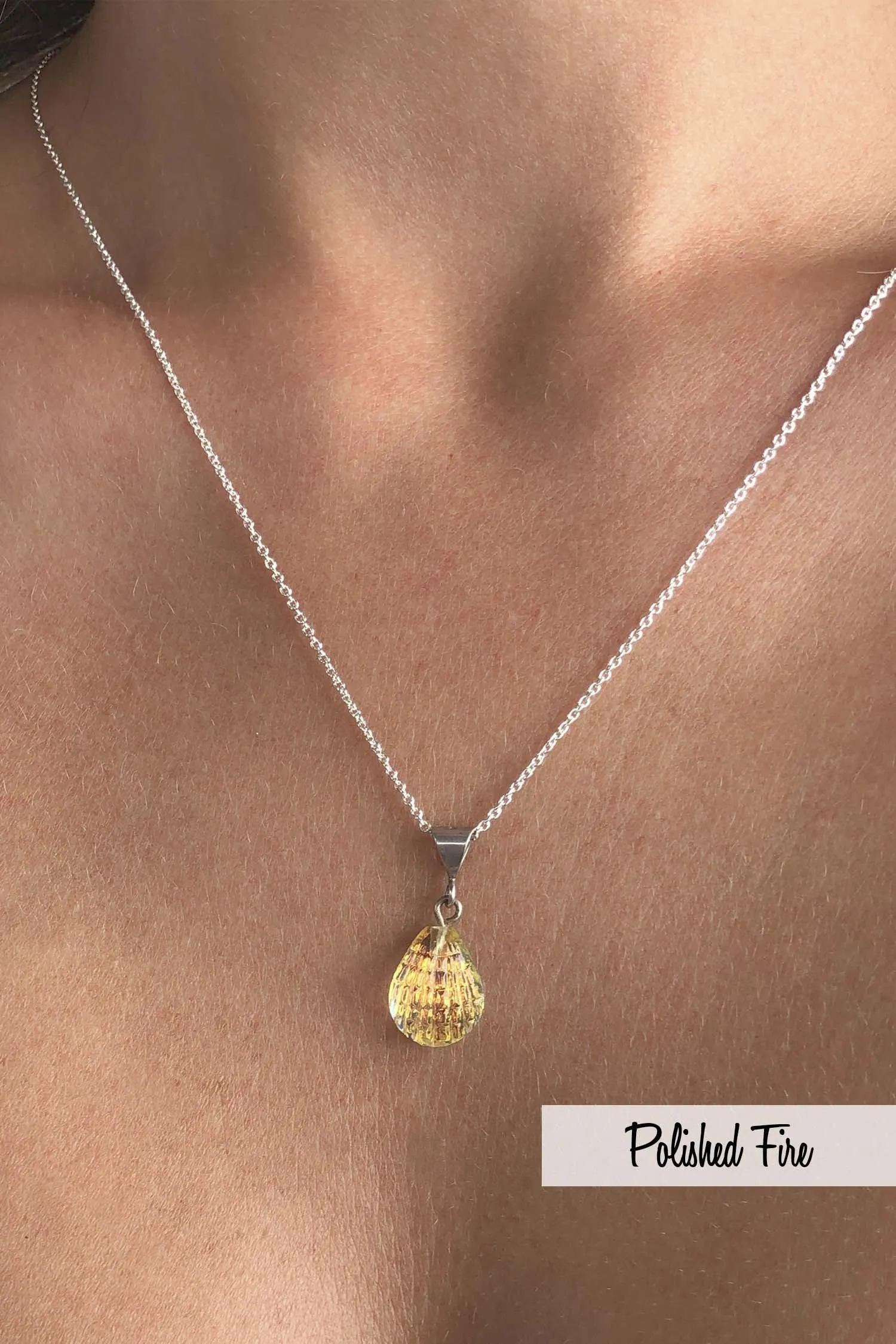 Small Scallop Shell Pendant