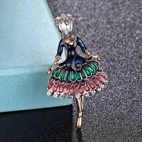 The Gavotte Ballerina Pin