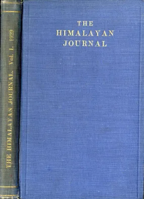 The Himalaya Journal - Vol. 1 (1929) - Vol. 8 (1936) : Bound Set