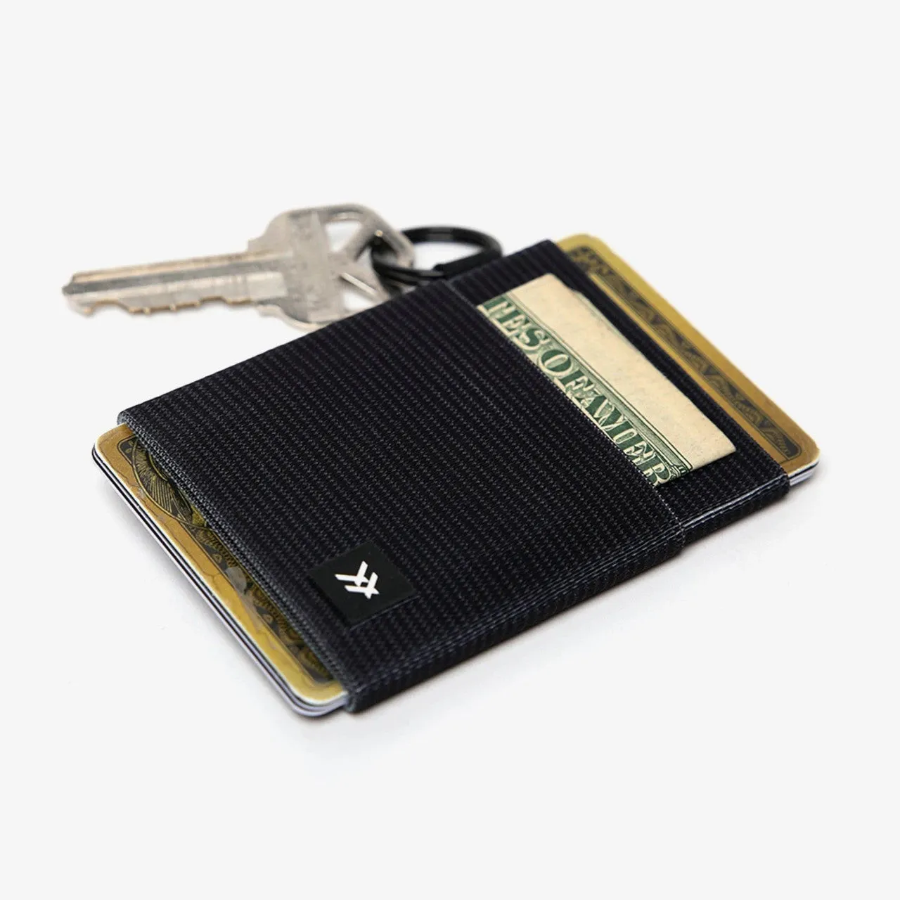 THREAD Elastic Wallet - Black