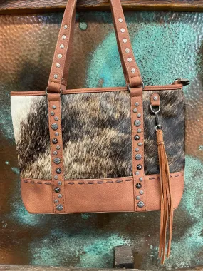 Wide Get along Cowhide TOTE